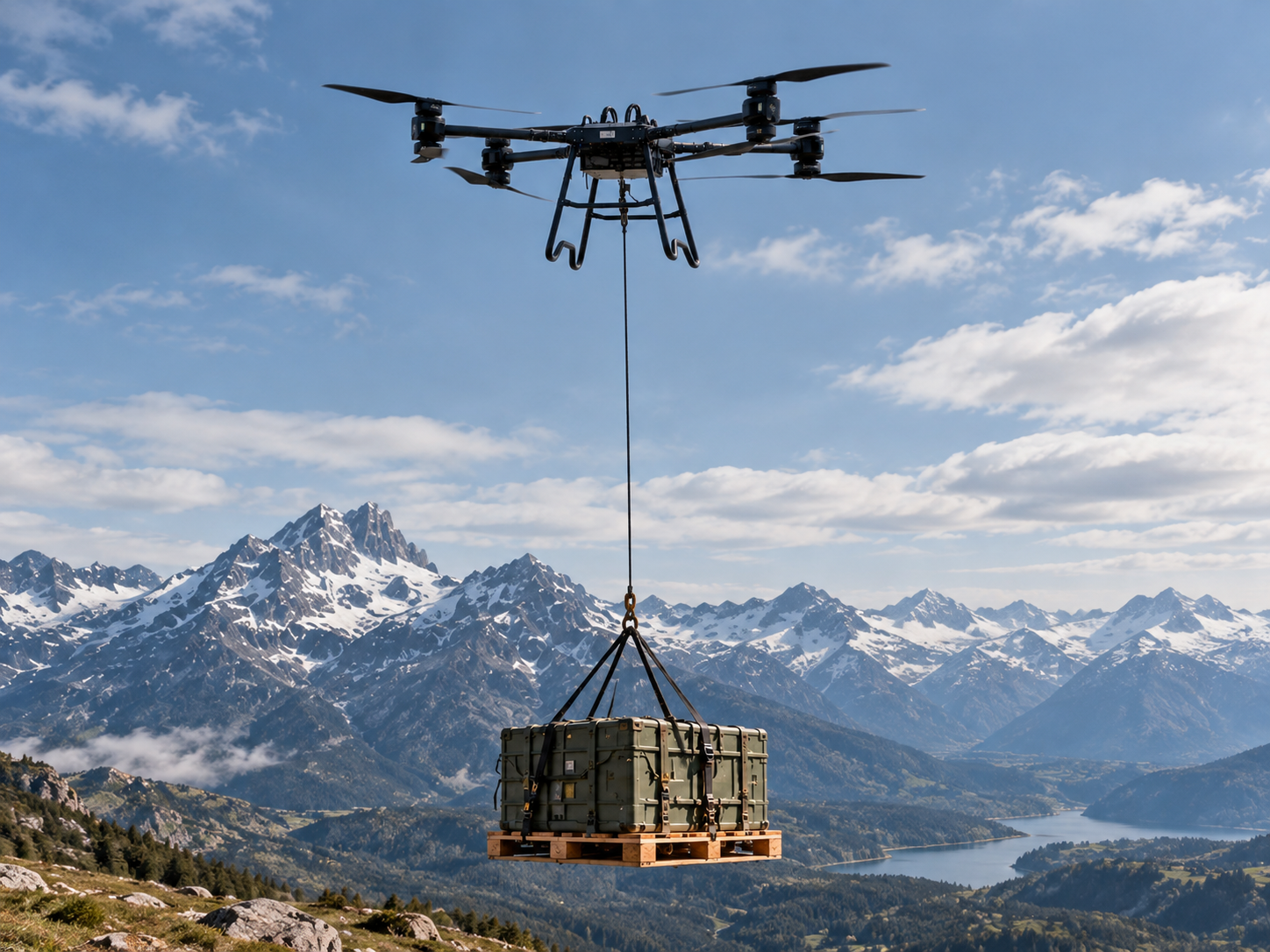 Hercules 100 - professional heavy-lift drone